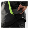 Kurtka motocyklowa tekstylna Rebelhorn HIKER IV czarny-szary-żółty fluo