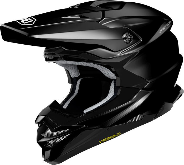 Kask motocyklowy offroad cross z daszkiem SHOEI VFX-WR 06 Matowy czarny