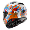 Kask motocyklowy SHOEI NXR2 YAGYO TC-2 biały pomarańczowy niebieski