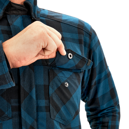 Koszula motocyklowa tekstylna Shima RENEGADE 2 niebieski