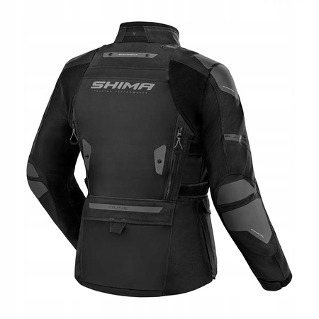 Kurtka motocyklowa damska SHIMA DUNE LADY BLACK czarny