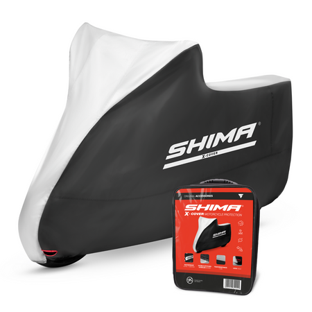 Pokrowiec na motocykl przeciwdeszczowy Shima X-COVER SOLO czarny
