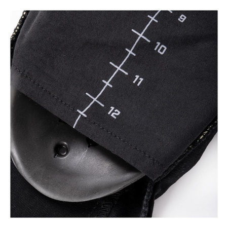 Jeansy motocyklowe Rebelhorn VANDAL TWILL czarny