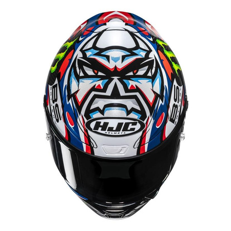 Kask integralny HJC RPHA 1 V2 CARBON QUARTARARO LE MANS 3 REPLICA BLACK/BLUE czarny niebieski