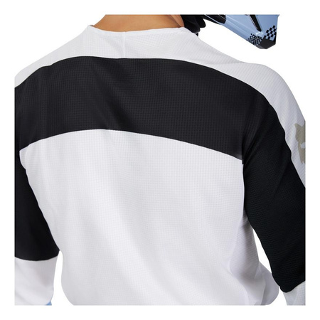 Bluza motocyklowa cross FOX 180 DIGI IMAGE WHITE biały