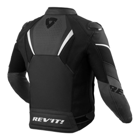 Kurtka skórzana REVIT AUTOMATE BLACK czarny