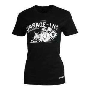Koszulka codzienna T-shirt damski SECA GARAGE LADY BLACK czarny biały