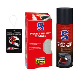 Zestaw motocyklowy S100 do wizjera i wnętrza kasku