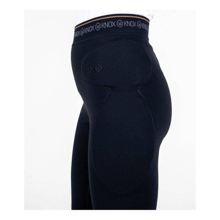 Spodnie z ochraniaczami motocyklowymi KNOX ACTION PRO czarny