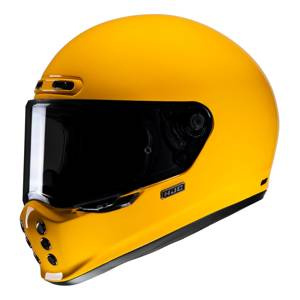 Kask motocyklowy integralny custom cruiser HJC V10 Deep żółty