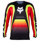 Bluza koszulka motocyklowa rowerowa cross offroad mtb FOX 180  Ballast czarno-czerwona