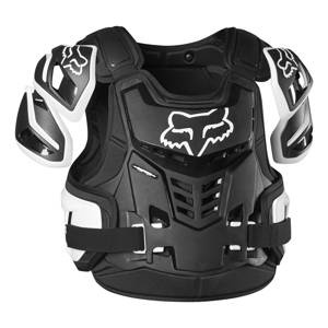 Buzer ochraniacz zbroja cross offroad mtb FOX Raptor czarny/biały