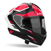 Kask motocyklowy AIROH MATRYX THRON RED GLOSS czerwony biały czarny