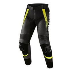Spodnie motocyklowe skórzane sportowe Shima STR 2.0 czarny