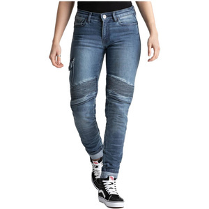 Spodnie jeans damskie BROGER OHIO WASHED BLUE niebieski