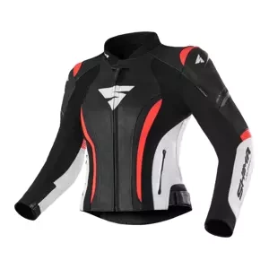 Damska kurtka motocyklowa skórzana Shima MIURA 2.0 czerwony