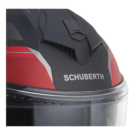 Kask motocyklowy SCHUBERTH S3 ECE APEX ANTHRACITE czarny szary czerwony