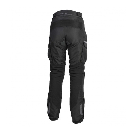 Spodnie motocyklowe damskie SECA ARRAKIS II LADY BLACK czarny