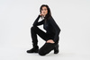 Spodnie jeans damskie SHIMA JOGGSY LADY BLACK czarny