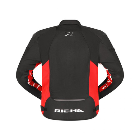Kurtka tekstylna RICHA STRADALE MESH BLACK/RED czarny czerwony