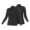 Damska koszulka termoaktywna motocyklowa Shima BASECOOLER 2 czarny