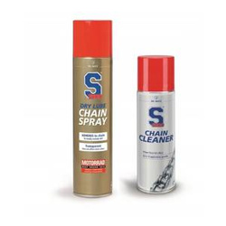 Zestaw motocyklowy do łańcucha S100 smar żel do czyszczenia