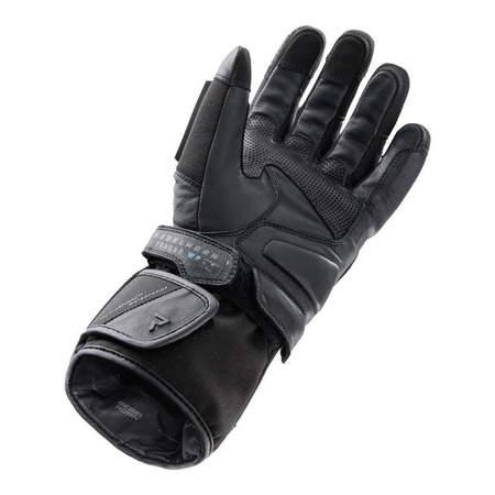 Rękawice motocyklowezimowe Rebelhorn TRACER WP czarny