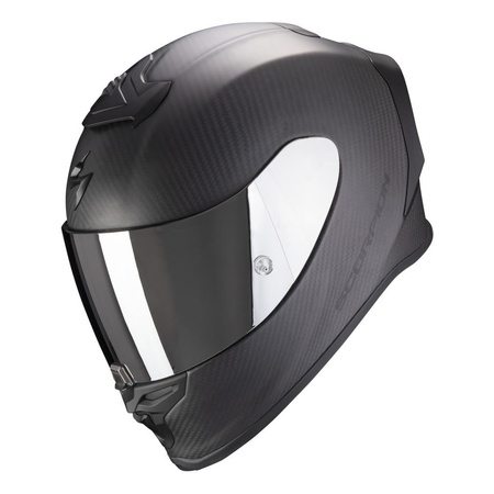 Kask motocyklowy SCORPION EXO-R1 CARBON SOLID BLACK MATT czarny mat