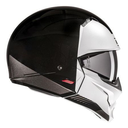 Kask motocyklowy otwarty HJC I20 Vena czarny/biały