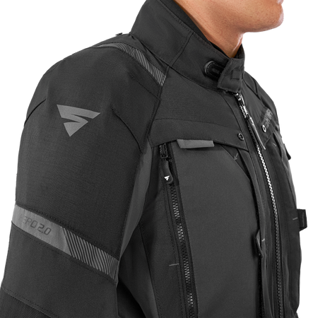 Kurtka motocyklowa tekstylna Shima HERO 2.0 czarny