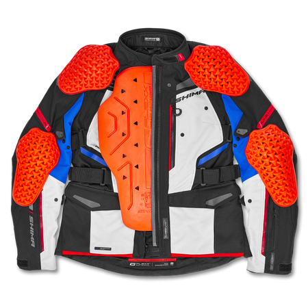 Kurtka motocyklowa damska SHIMA DUNE LADY BLUE czarny szary niebieski