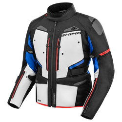 Kurtka motocyklowa SHIMA DUNE BLUE czarny szary niebieski