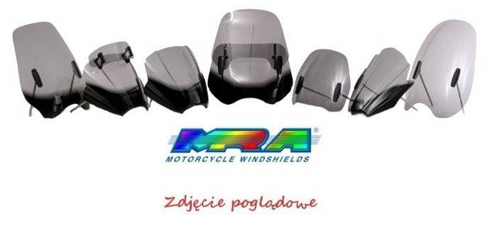 Szyba motocyklowa MRA ZERO FX /S, , -, forma NRN, czarna