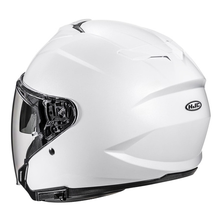Kask motocyklowy HJC I31 Solid perłowy biały
