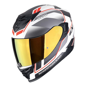Kask motocyklowy SCORPION EXO-520 EVO AIR LENA WHITE/SILVER/RED biały srebrny czerwony
