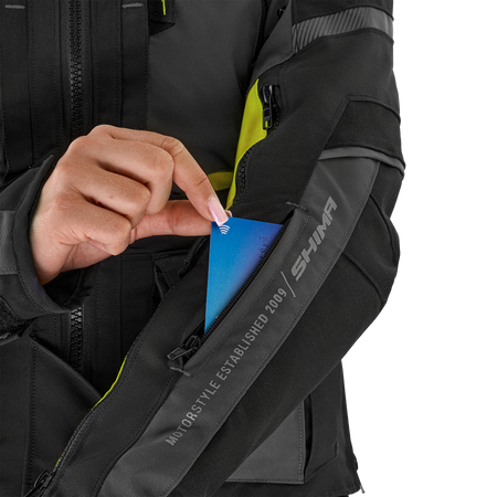 Damska kurtka motocyklowa tekstylna Shima HERO 2.0 fluo