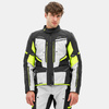Kurtka motocyklowa SHIMA DUNE FLUO czarny szary żółty fluo