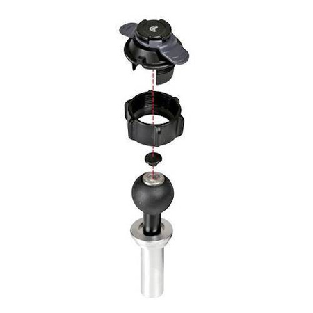 LAMPA Opti Tube, mocowanie w sztycy widelca motocykla - Ø 15-17,2 mm