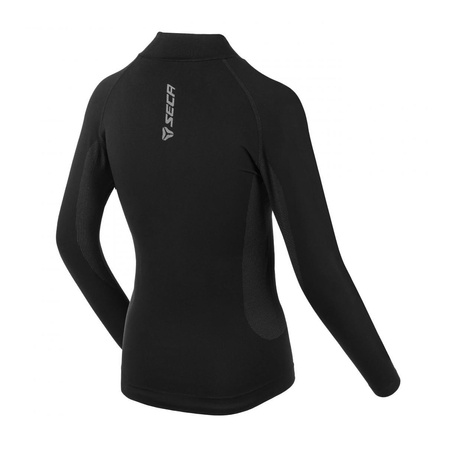 Koszulka termoaktywna damska SECA FRESH LADY BLACK czarny