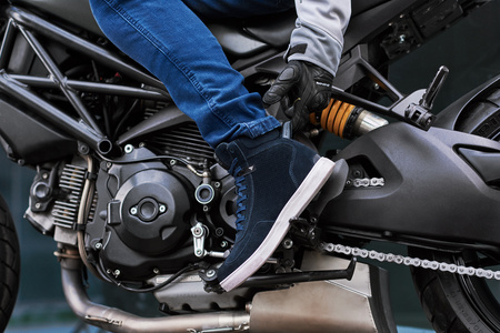 Trampki/buty motocyklowe Shima SX-2 EVO niebieski