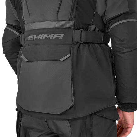 Kurtka motocyklowa tekstylna Shima HERO 2.0 czarny