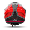 Kask motocyklowy AIROH MATRYX ROCKET RED GLOSS czerwony szary czarny
