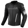 Kurtka motocyklowa tekstylna miejska/sportowa Shima SOLID 2.0 czarny/biały