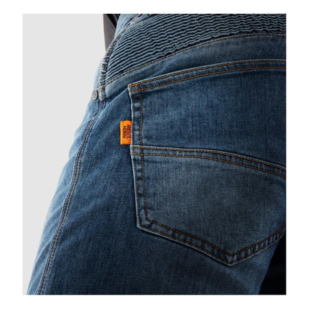 Spodnie jeans REBELHORN VANDAL MONOLAYER WASHED BLUE niebieski