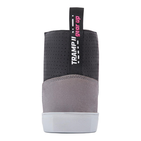 Damskie buty motocyklowe trampki Rebelhorn TRAMP II czarny-szary