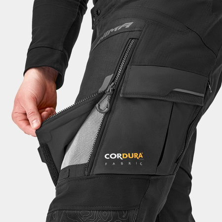 Spodnie motocyklowe SHIMA TRACKER BLACK czarny