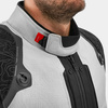 Kurtka motocyklowa SHIMA TRACKER LIGHT GREY szary