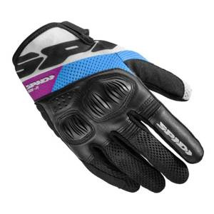 Rękawice motocyklowe damskie SPIDI FLASH-R EVO LADY BLACK/FUCHSIA czarny fioletowy