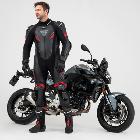 Kombinezon jednoczęściowy motocyklowy Shima HYPER-RS czarny