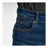 Damskie jeansy motocyklowe OZONE STRIKER Slim Fit sprany niebieski